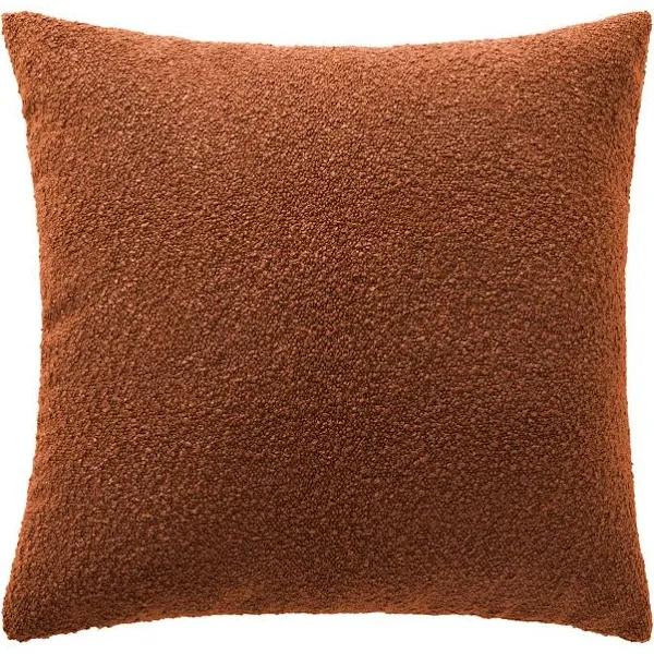 Cadence & Co. Blake Boucle Cushion Rust 50x50cm