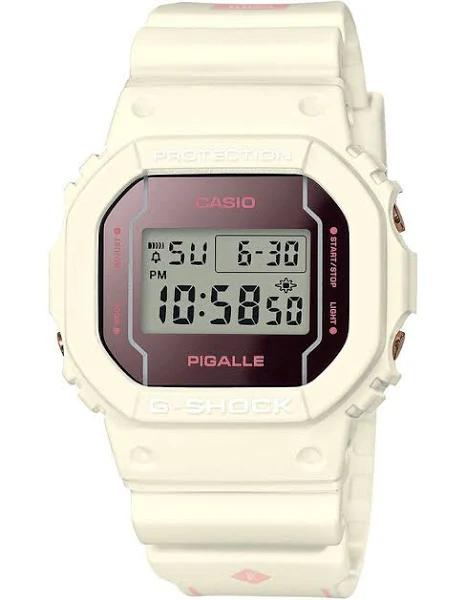 G Shock Pigalle Collaboration Watch White Pink