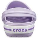 Crocs Kids' Crocband Clog, LAVENDER/NEON Purple, J1