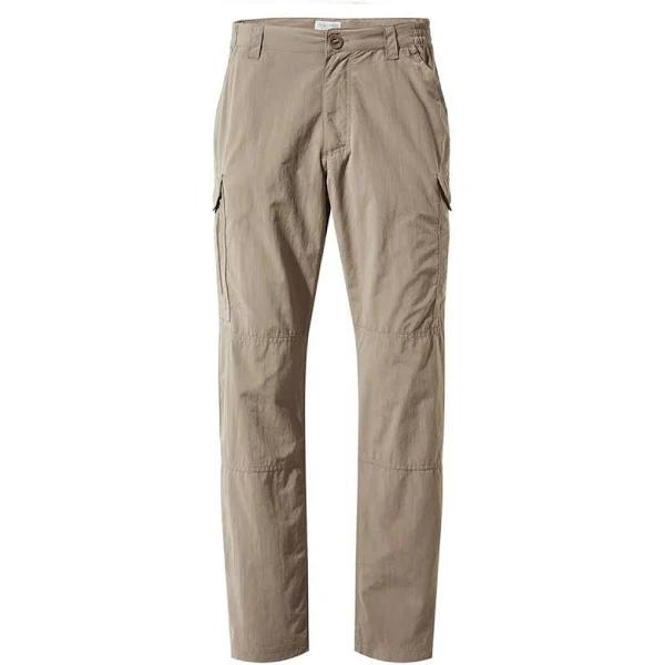 Craghoppers Mens Hiking Trousers Pebble 42R