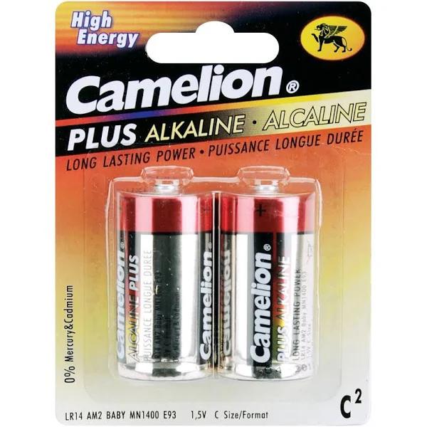 Camelion Alkaline Batteries 2/Pkg-C