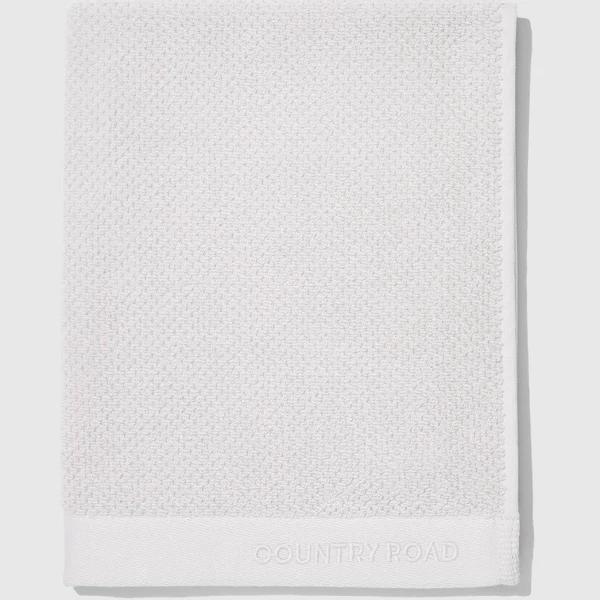 Country Road Calo Australian Hand Towel Pale Grey | 100% Cotton