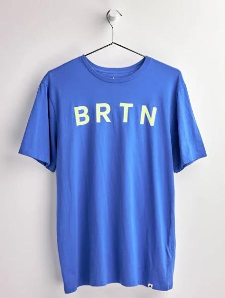 Burton BRTN Short Sleeve T-Shirt Blue S Man 20375106-402-S