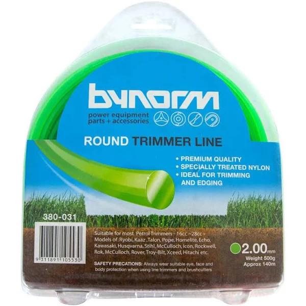 Bynorm 2.00mm x 140m Trimmer Line Green