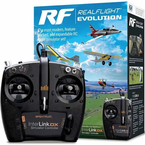 RealFlight RFL2000 Evolution Flight Simulator with Mode Changable Interlink Controller