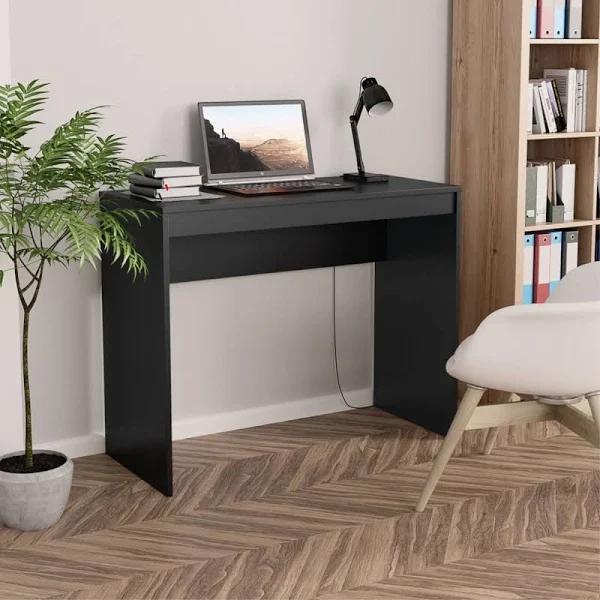 Desk 90x40x72 cm Chipboard - Black