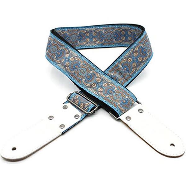 DSL Guitar Strap Jacquard Weaving Tad-Blue 2"