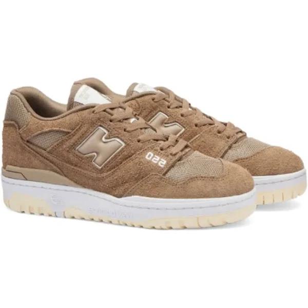 New Balance 550 Suede Mushroom