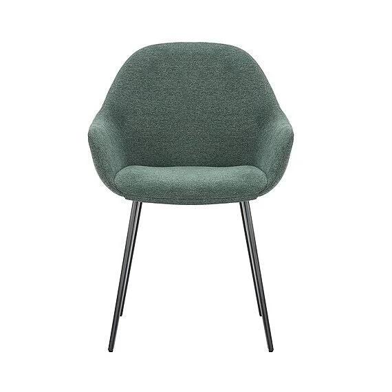 Fords Set of 2 Dining Chair Green by Freedom, 100% Polyester