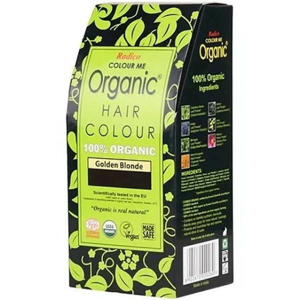 Colour Me Organic Hair Colour Powder (Golden Blonde) - 100g