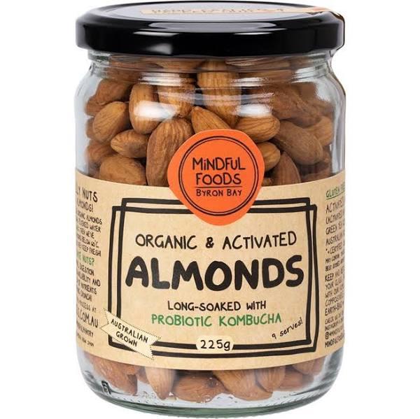 Mindful Foods Almonds Organic & Activated 225g