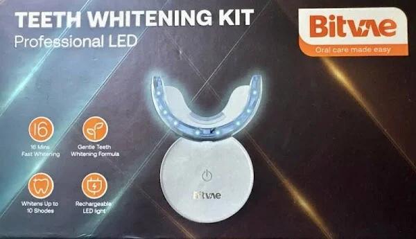 Bitvae Teeth Whitening Kit With Blue Led Light - Sealed