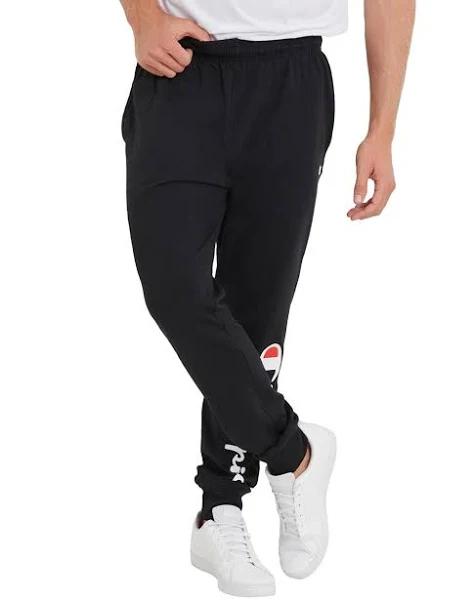 Champion - Mens Pants Trousers Cropped Black Cropped Cotton Winter Graphic Ever