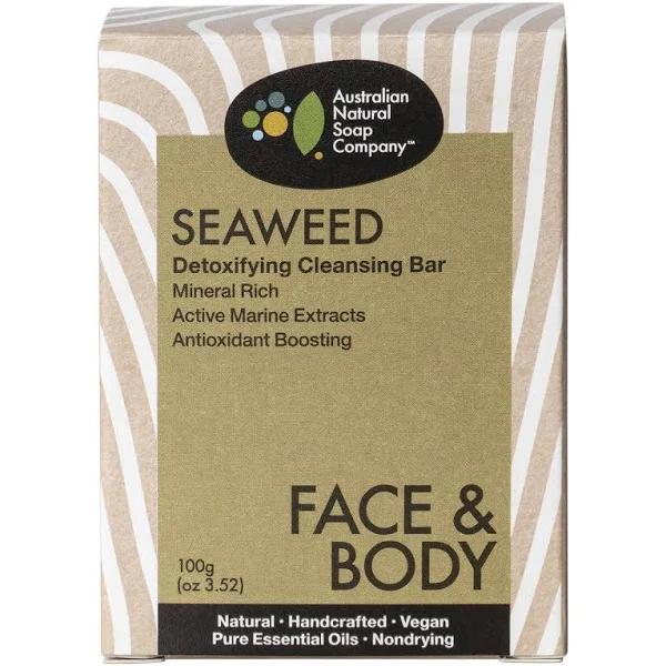 Australian Natural Soap Company Seaweed Detoxifying Cleansing Bar 100g