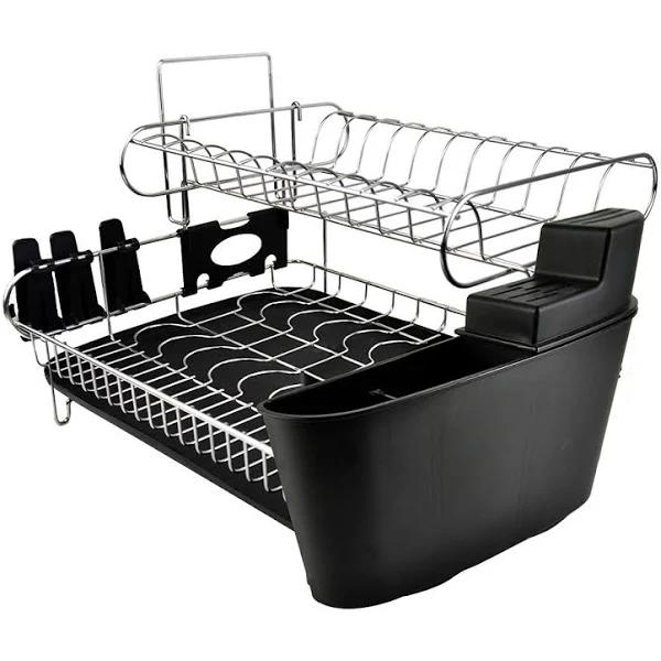 Kitchen Dish Rack Dishrack Cup Dish Drainer Plate Tray Holder