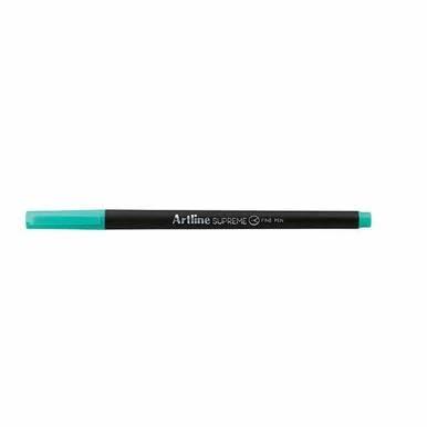 Artline #102154 Supreme Fineliner Pen 0.4mm Light Turquoise Box of 12