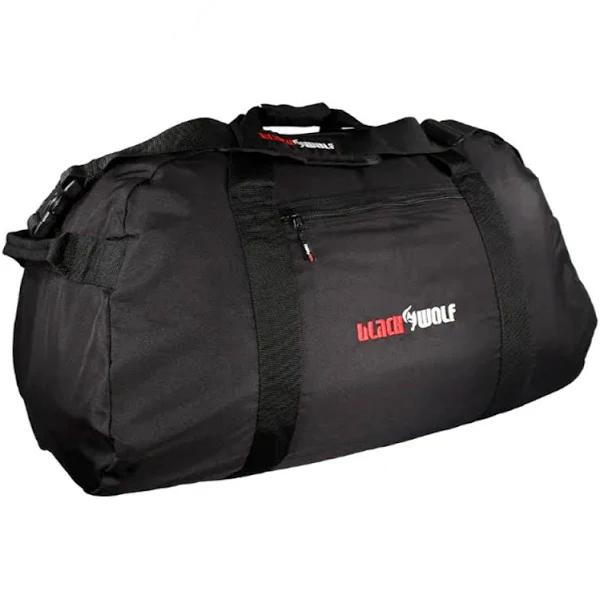 BlackWolf Dufflepack 100 Litre Duffle Bag Jet Black