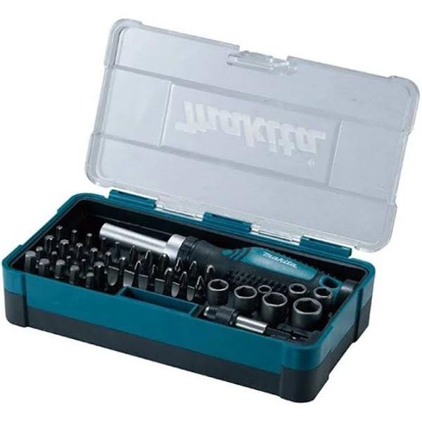 Makita B-46224 47 Piece Ratchet & Screwdriver Bit Set