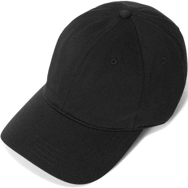 Lacoste Black Organic Cotton Cap