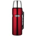 Thermos Stainless King Vacuum Insulated 1.2L Flask Red