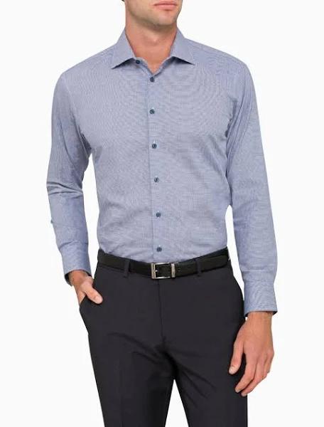 Calvin Klein Navy Slim Fit Shirt