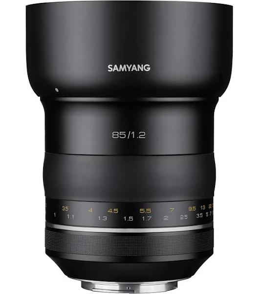 Samyang XP 85mm f/1.2 Lens for Canon EF