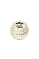 DMC Pearl Cotton Ball Size 8 87yd Very Light Pearl Grey