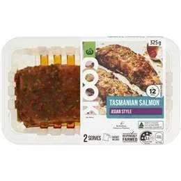 Woolworths Cook Asian Style Salmon Portions 325g