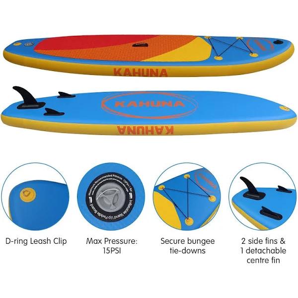 Kahuna Hana 10ft Inflatable Stand Up Paddle Board iSUP