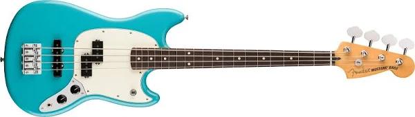 Fender Player II Mustang Bass PJ - Aquatone Blue