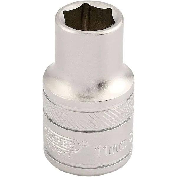 Draper Tools 1/2 Square Drive 6 Point Metric Socket 11mm (16600)