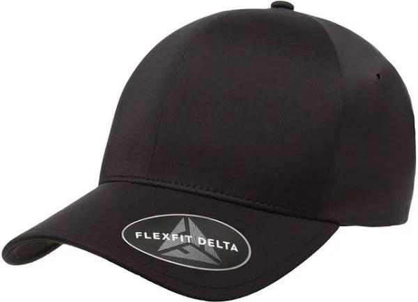 Flexfit 180 Delta Seamless Cap Black L/XL