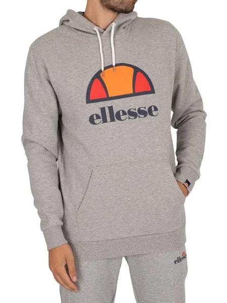 Ellesse Men's Dahryl Oh Hoody - Grey Marl | Pro Swimwear