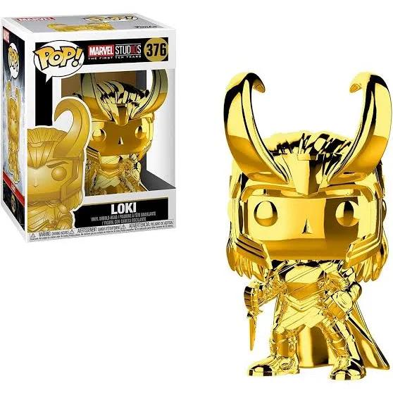 Marvel Studios - Loki Gold Chrome Pop! Vinyl Figure