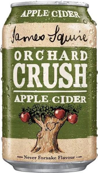 James Squire Orchard Crush Apple Cider 330ml - Case (30)