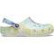 Crocs Classic Tie-Dye Graphic Clogs - White & Multi