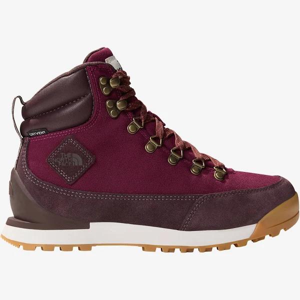 The North Face Back to Berkeley IV Leather Waterproof Boots Violet Women - 36.5