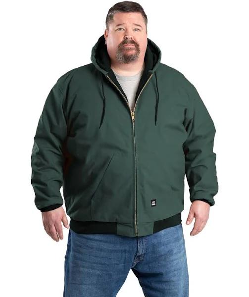 Berne Original Hooded Jacket, Green