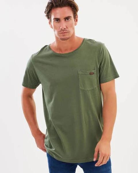 Wrangler Australia Stomper Tee Military Pigment