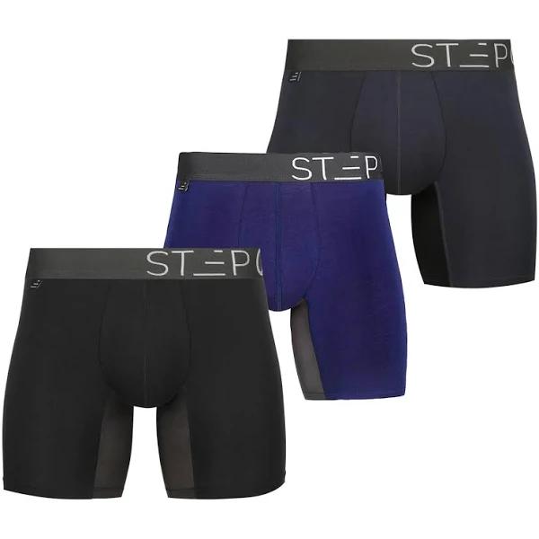 Step One Men's Bamboo Boxer Brief 3-Pack