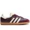 Adidas Samba OG Womens Maroon / Cream White Shoes - Size 10 - Maroon Core White Gold Metallic