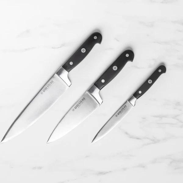 Wolstead Calibre 3pc Prep Knife Set - AfterPay & zipPay Available