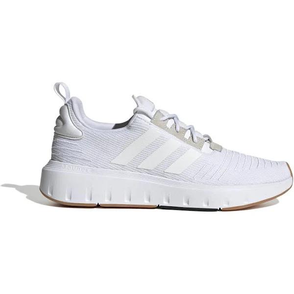 Adidas Swift Run Shoes White / Black M 7 / W 8 - Men Running Trainers