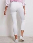 Katies 7/8 Classic Pants - Womens - White