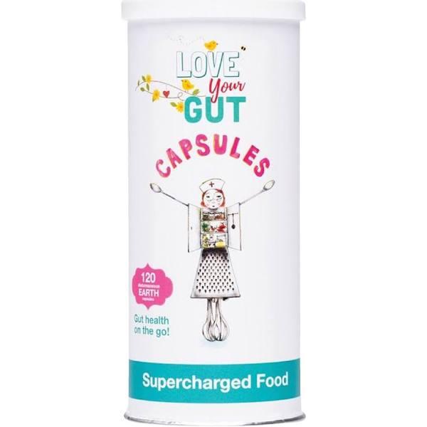 Supercharged Food - Love Your Gut Capsules Diatomaceous Earth 120