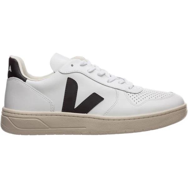 Veja - V-10 Leather Sneakers, White