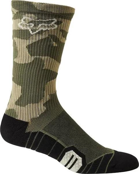 Fox Ranger 8" Cushion Socks Green Camo