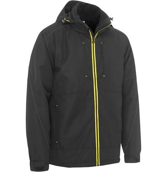 Bisley BJ6943 Flex & Move Heavy Duty Dobby Jacket - Black / L