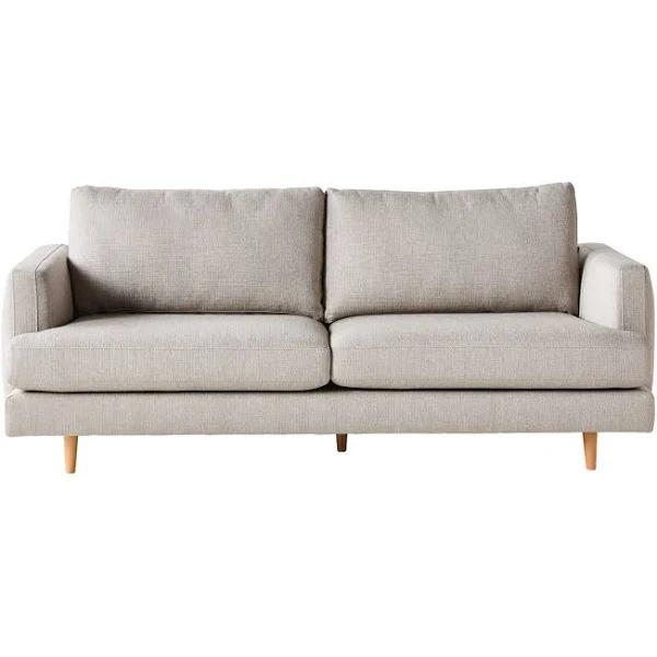 Harrison 3 Seater Sofa Amalfi Silver | Silver | Upholstery | Early Settler Furniture