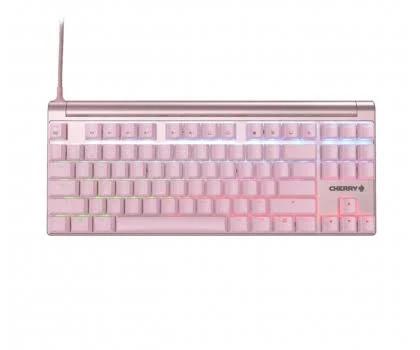 Cherry MX 8.0 RGB Gaming Keyboard (Pink) MX Brown Switch